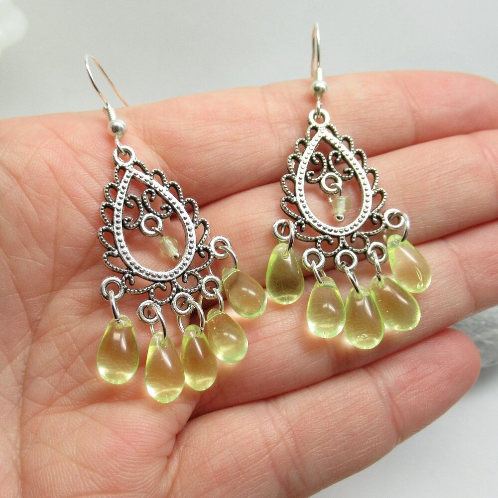 UG Drop dangle earrings - Picture 2 of 12
